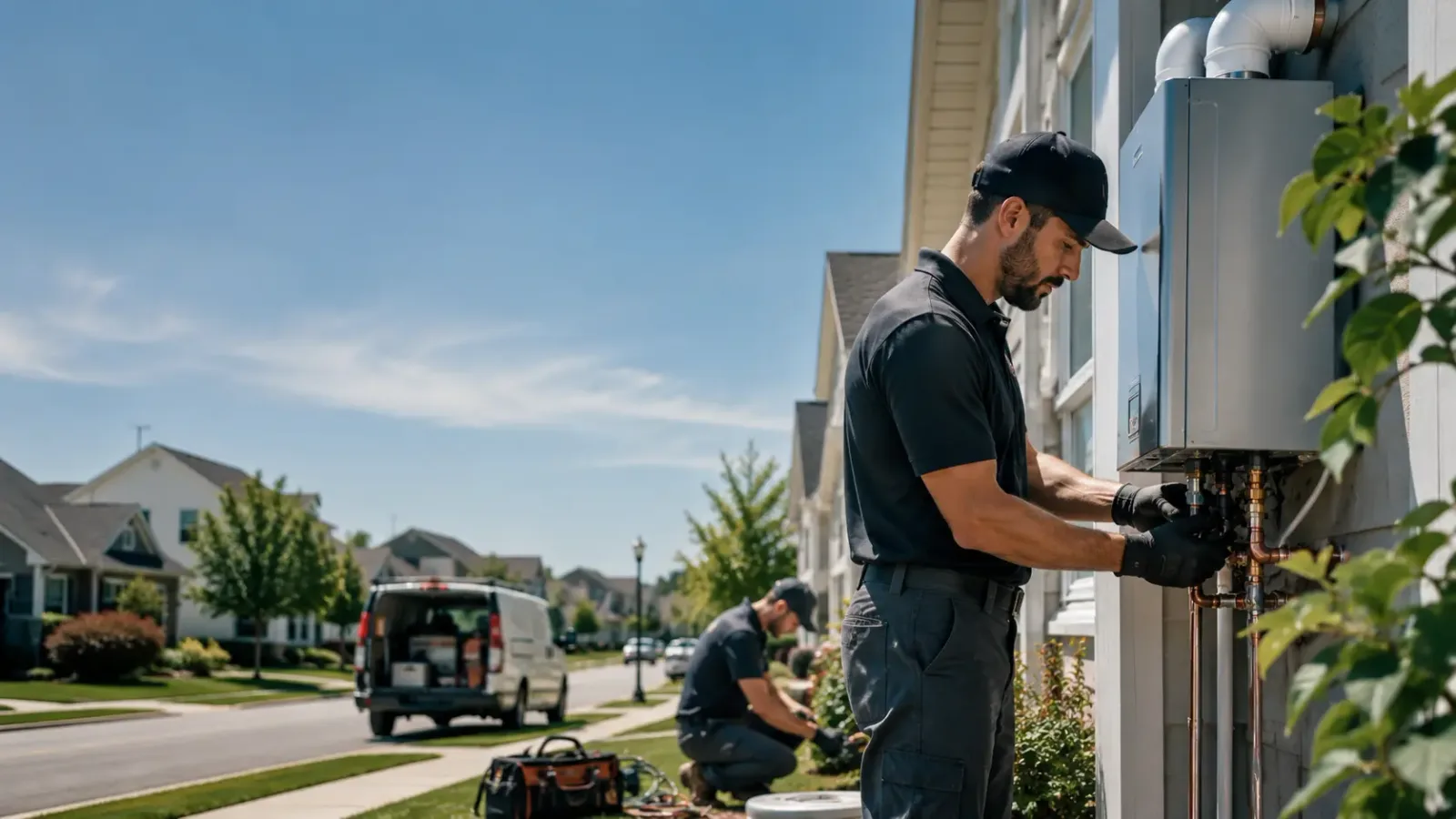 Tankless Water Heater Installation in Plain, WI